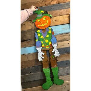 Vintage cardboard Halloween cutout decoration